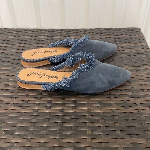 Free people pointy slip on shoes women size 38 - Picture 3 of 6